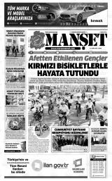 KAHRAMANMARAŞ MANŞET