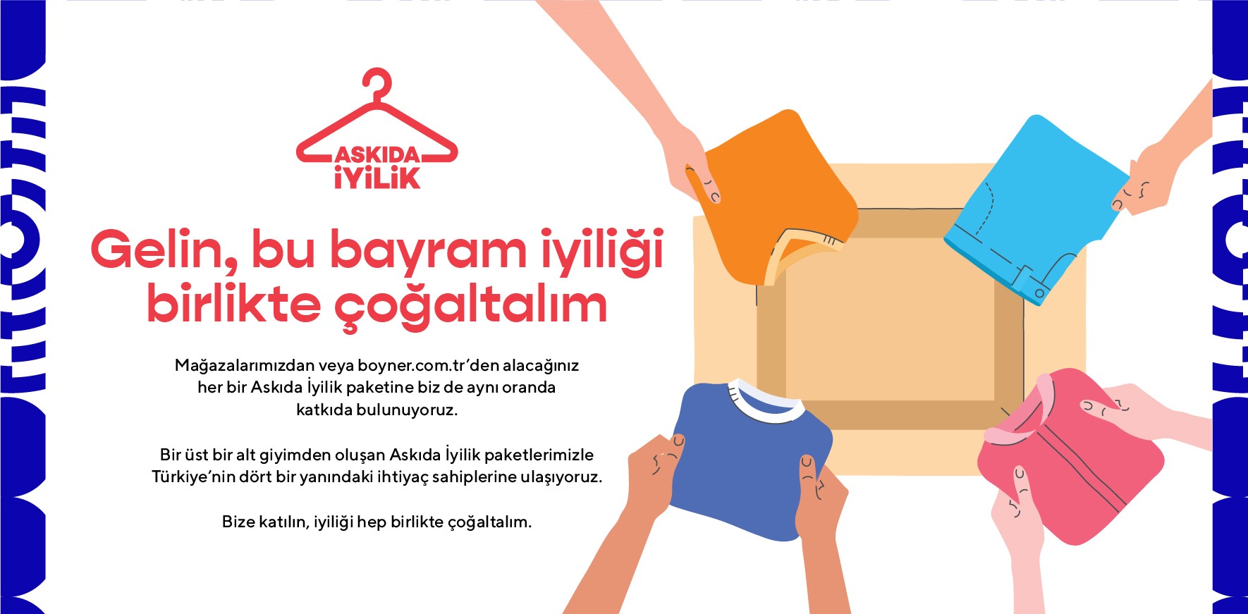 “Askıda İyilik” ile Bayram Mutluluğu Katlanıyor