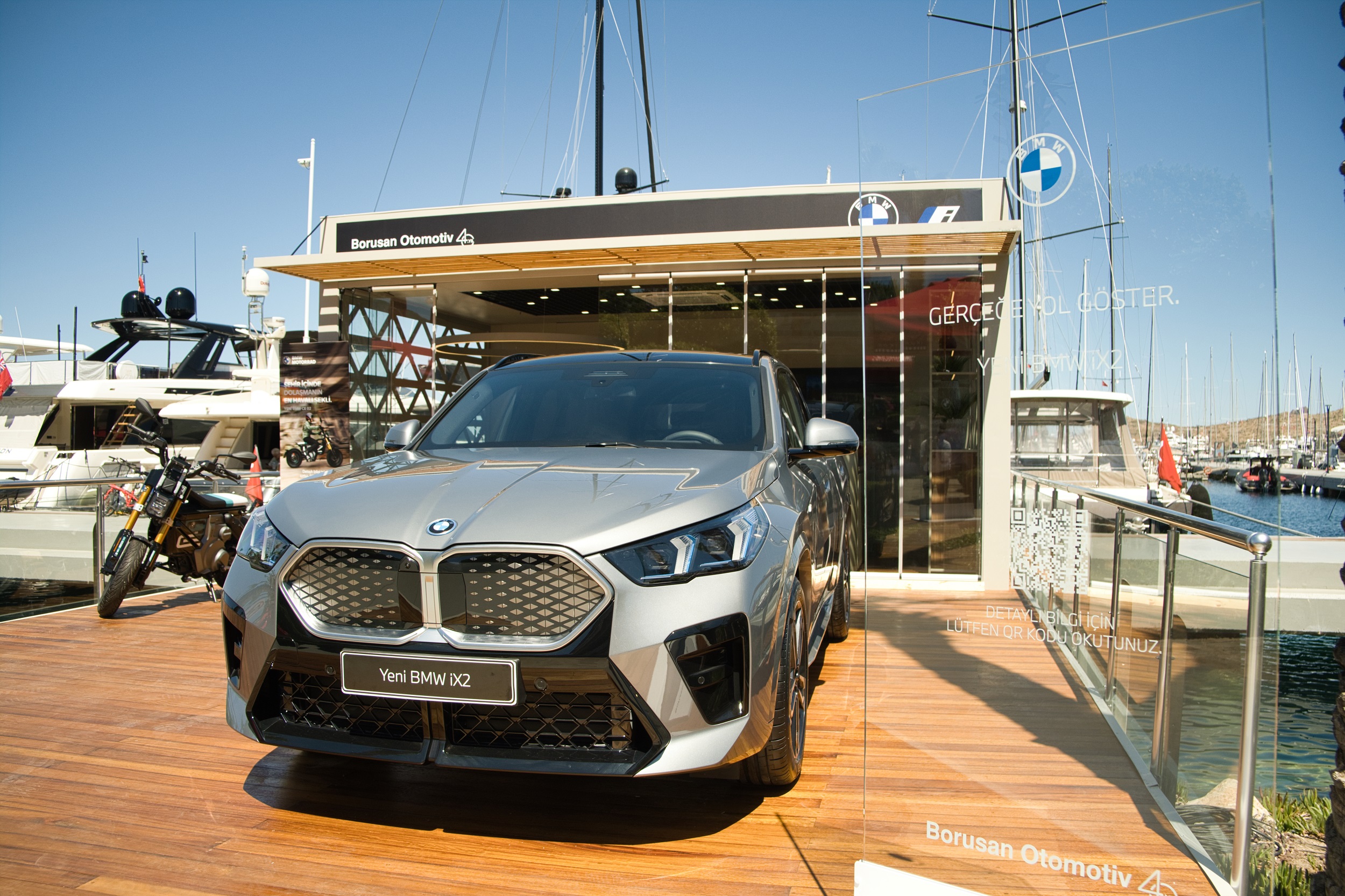 Yeni BMW iX2 Yalıkavak Marina’da