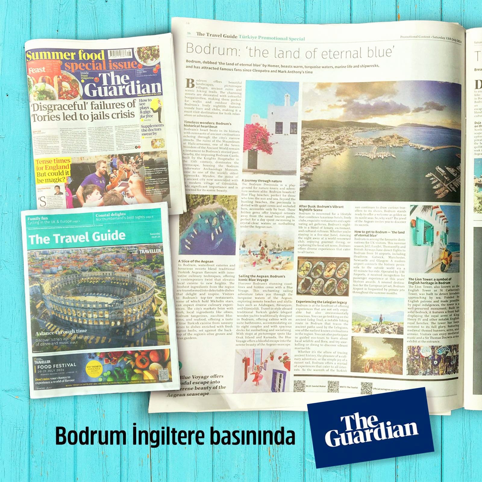 The Guardian’dan Özel Ek: “Bodrum: Sonsuz Maviliklerin Ülkesi”