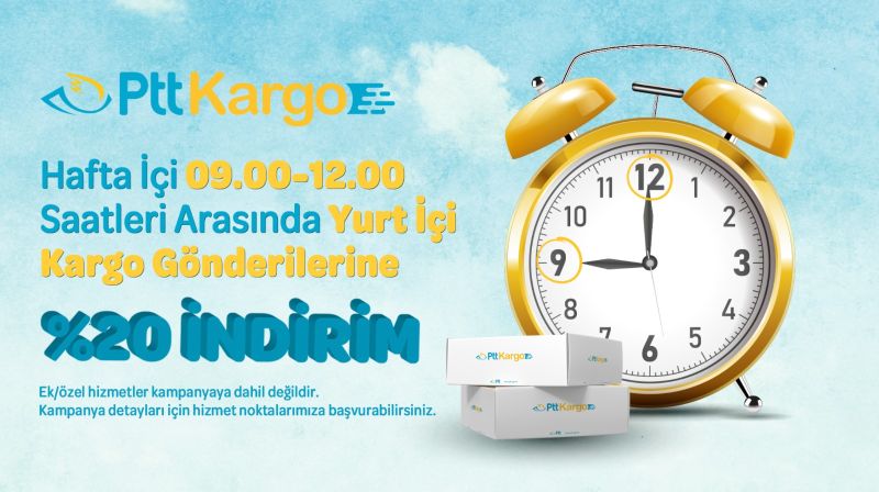 PTT AŞ’den İndirimli Saatler Kampanyası