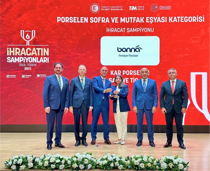 Bonna, 10. yılında ihracat şampiyonu oldu!