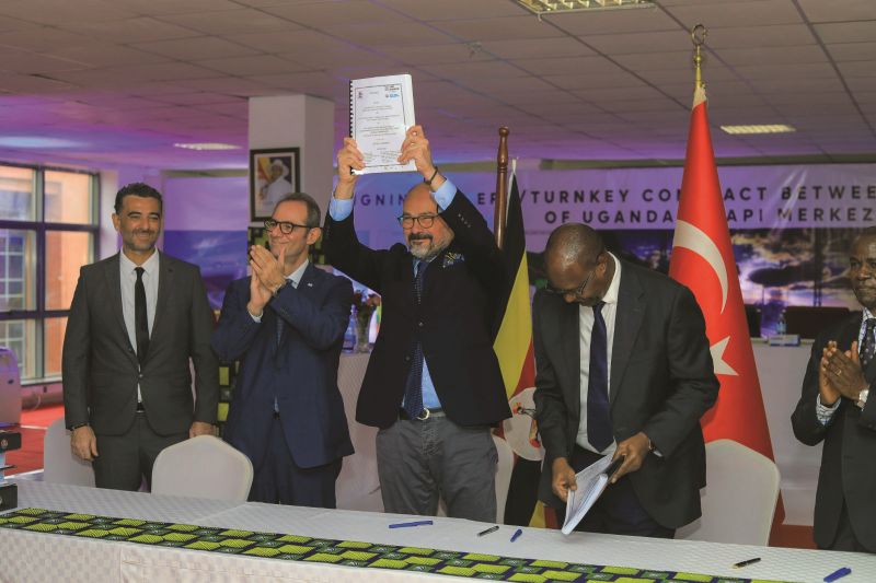 Yapı Merkezi Uganda demiryolu sözleşmesi imzalandı