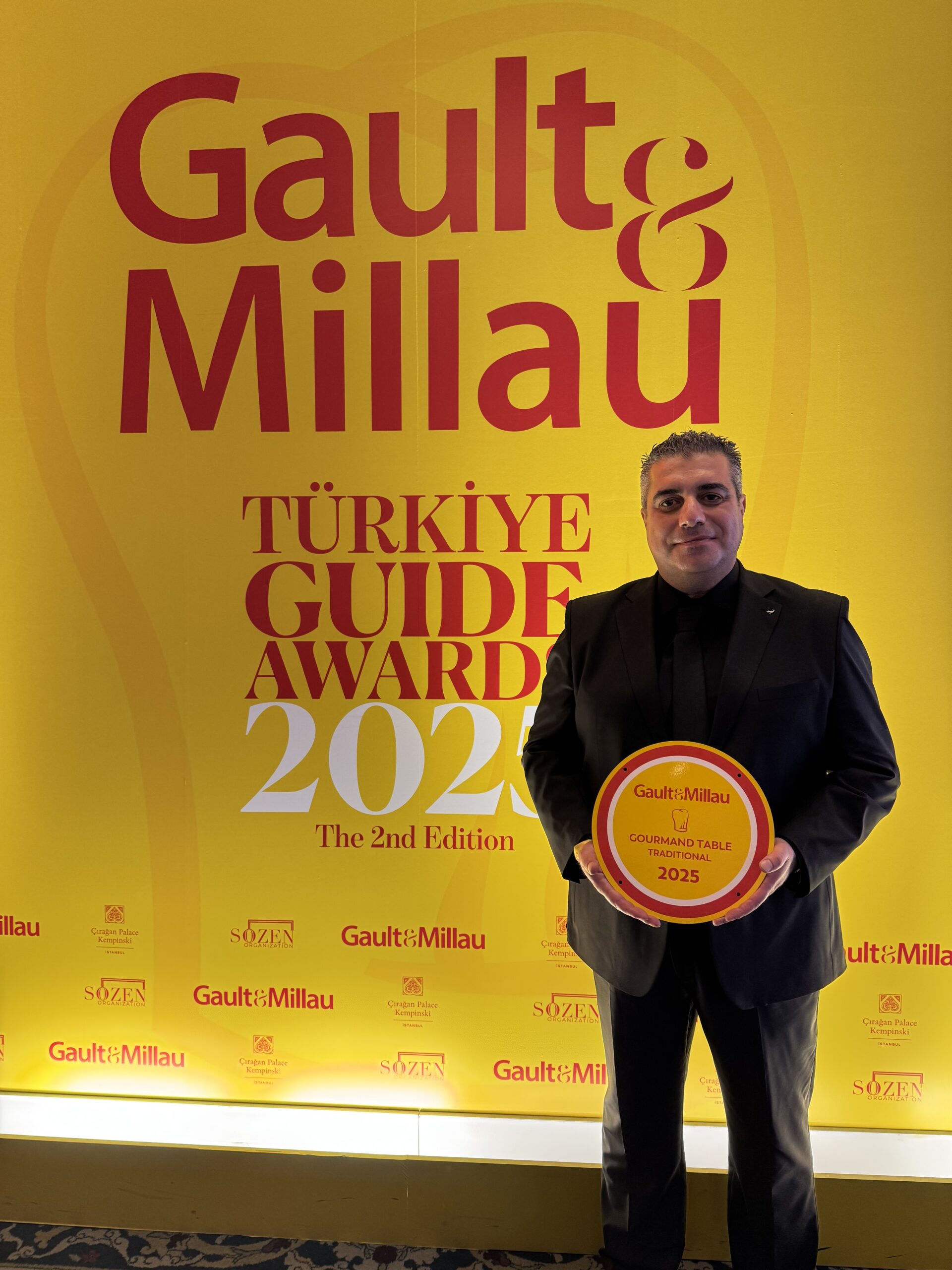 Yediden Restaurant’a “Geleneksel Gurme Masa” ödülü