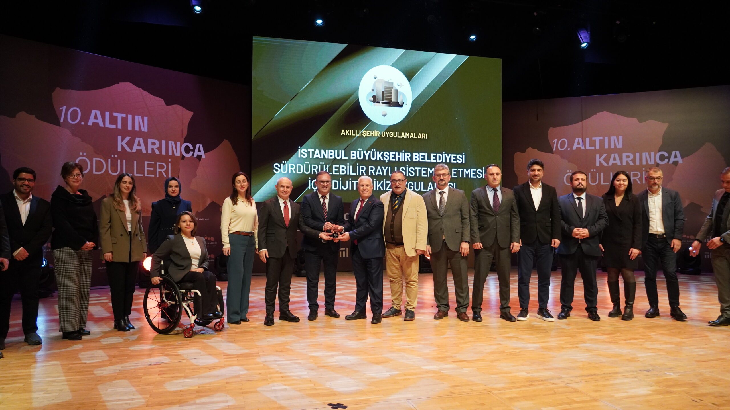 Metro İstanbul’a Altın Karınca Ödülü