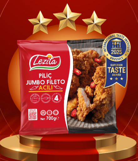 Lezita’nın Acılı Jumbo Fileto ürününe Superior Taste Award’dan “Lezzet Ödülü”