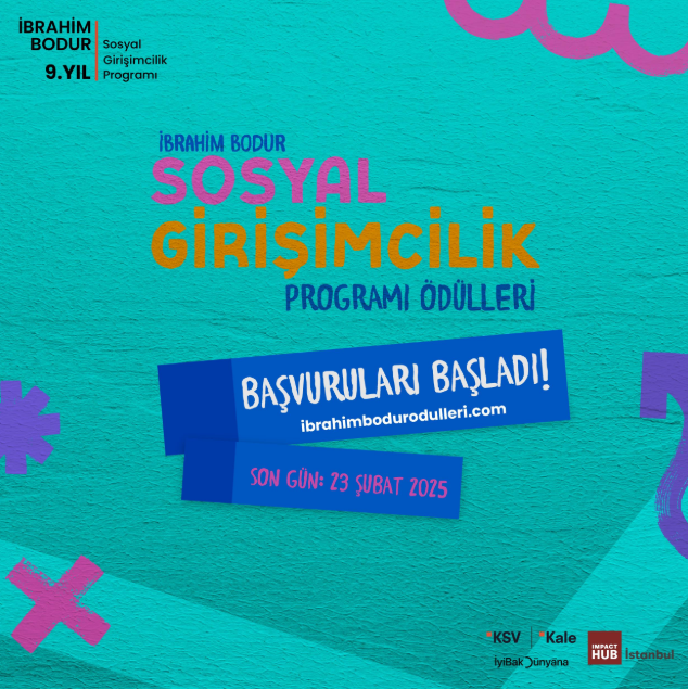 9. İbrahim Bodur Sosyal Girişimcilik Programı Başvuruları Bekliyor