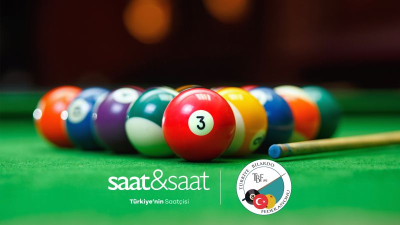 Saat&Saat Türkiye Bilardo Federasyonu’na sponsor oldu