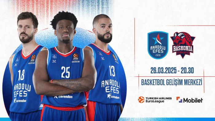 Anadolu Efes, EuroLeague’in 25. Yılına Özel 90’lar Nostalji Forması ile Sahaya Çıkacak