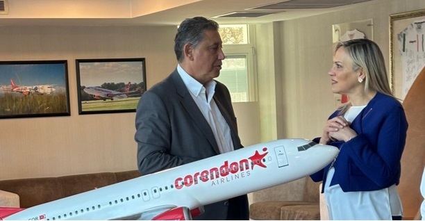 Türkiye Tenis Federasyonu’ndan Corendon Turizm Grubuna Ziyaret