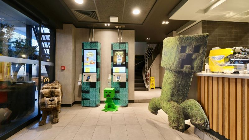  Minecraft Macerası McDonald’s Türkiye’de