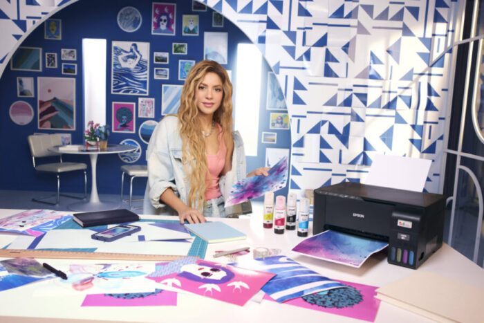 Epson, dünyaca ünlü müzisyen Shakira ile iş birliğini duyurdu