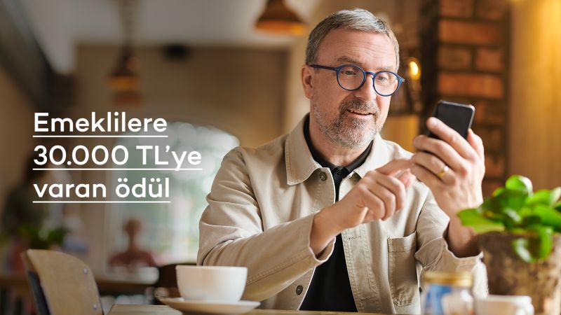 Akbank ’tan Emeklilere 30.000 TL’ye Varan Nakit Ödül Fırsatı