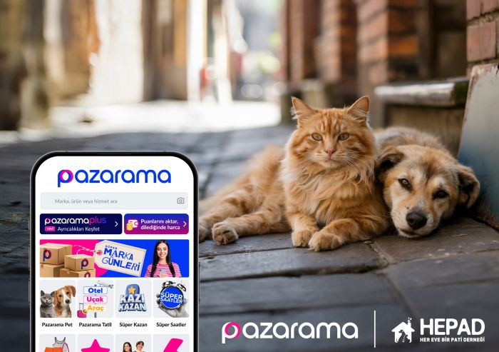 Pazarama ve Her Eve Bir Pati Derneği’nden Anlamlı İş Birliği