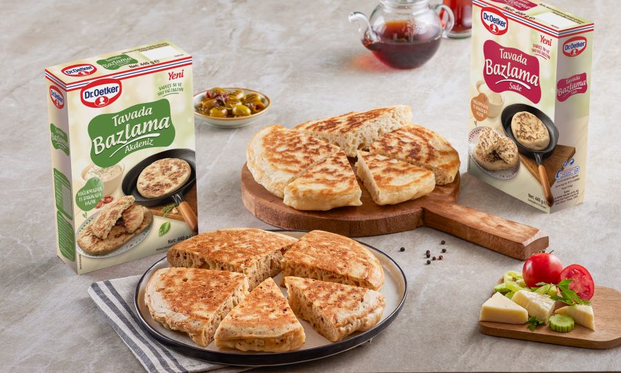Dr. Oetker’den Hazırlaması Çok Pratik Tavada Bazlama Serisi!