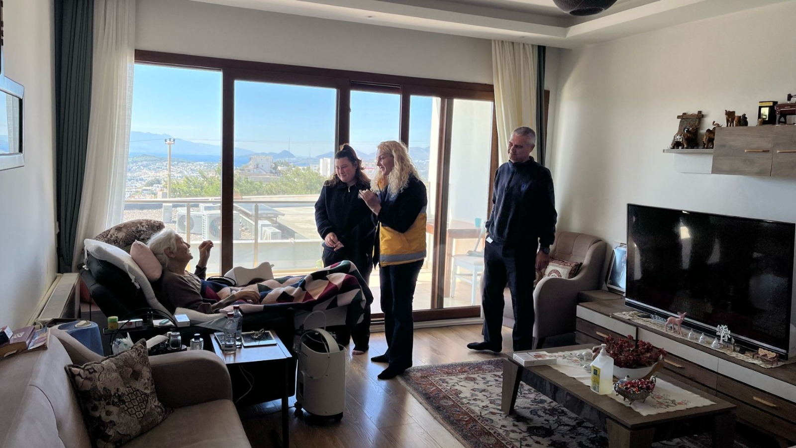 Belediyeden 385 Haneye Moral Ziyareti