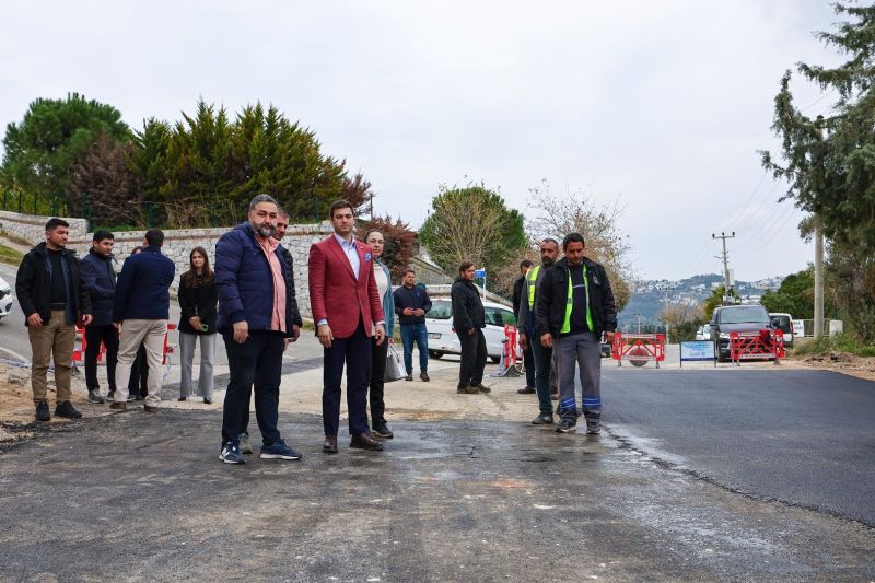 Bodrum Belediyesi, altyapı çalışmalarına devam ediyor