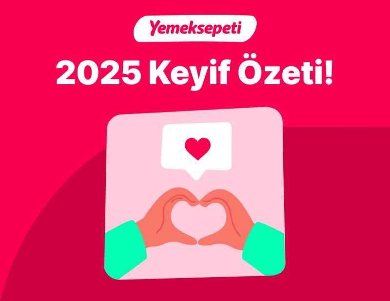 Yemeksepeti, 2025 Sipariş Özetini Açıkladı: