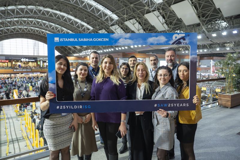 İstanbul Sabiha Gökçen (ISG) Uluslararası Havalimanı 25 yaşında!