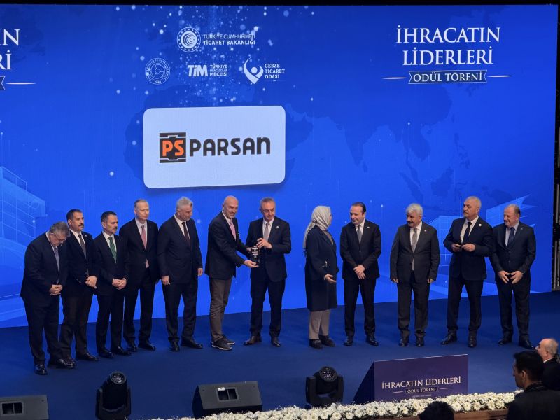 Parsan’a İhracatın Lideri Ödülü