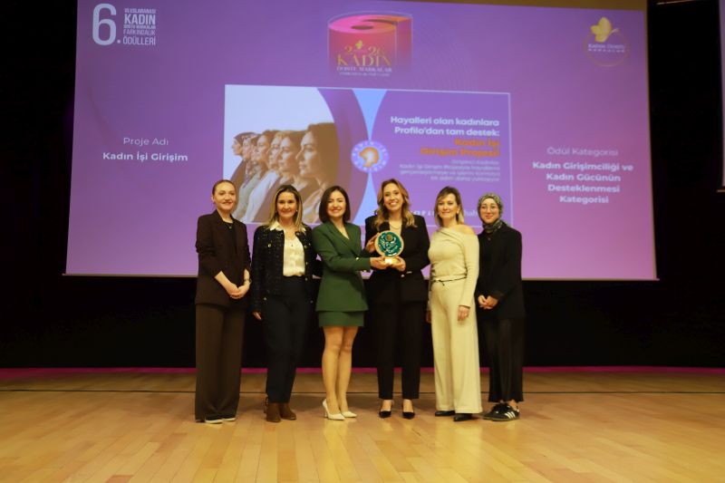 Kadın İşi Girişim projesine  ‘Kadın Girişimciliğine Destek’ Ödülü!