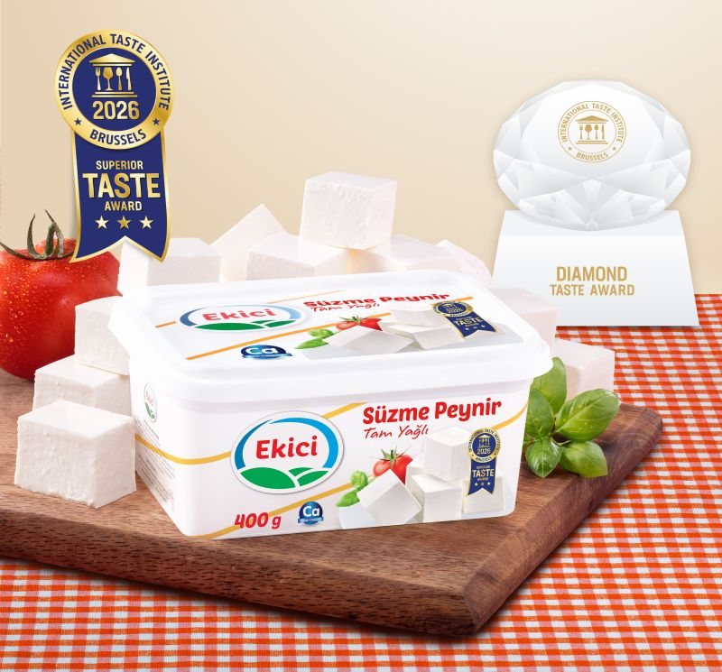 Ekici Süzme Peynir’e uluslararası arenada 10 yıllık lezzet ödülü
