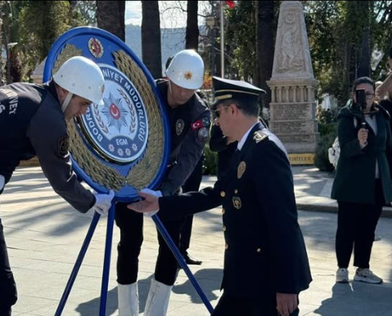 Türk Polis Teşkilatı’nın 181. Kuruluş Yıl Dönümü Bodrum’da Kutlandı