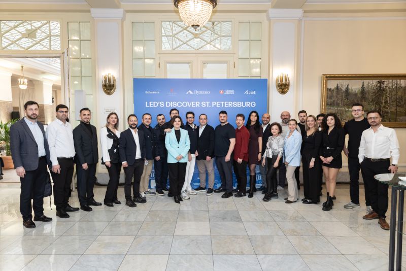 Turizm Sektörünün Liderleri St. Petersburg’da Buluştu