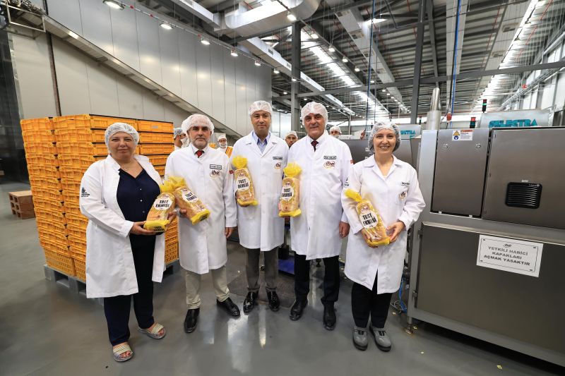 Ahmet İsvan Halk Ekmek Fabrikası’nın 3. Hattı Törenle Hizmete Açıldı