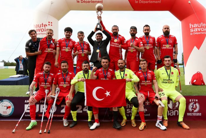 Ampute A Milli Takımı’nın Ana Sponsoru İstanbul Lider Koleji oldu