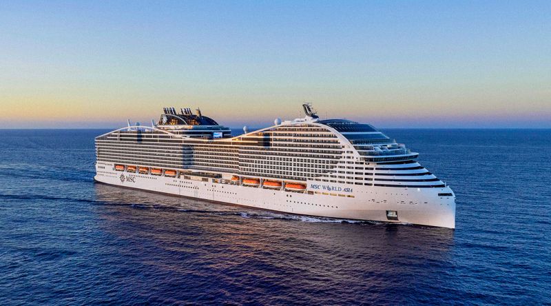 MSC Cruises’ın Yeni Mega Gemisi MSC World Asia Akdeniz’e Açılıyor